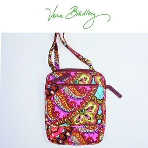 VERA BRADLEY Hipster Travel Crossbody Purse